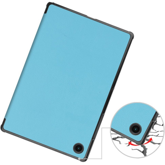 Etui do Samsung Galaxy Tab A8 10.5 SM-X200 SM-X205, Smartcase, niebieskie