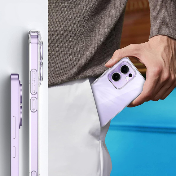 Etui do Oppo Reno 13F / Oppo Reno 13FS, Dropproof, przezroczyste