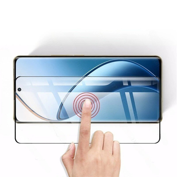 Szkło Hartowane 3D do Realme 12 Pro 5G / 12 Pro+ 5G, czarne