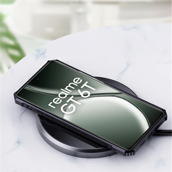 Etui do Realme GT 6 / 6T, AntiDrop Hybrid, czarne