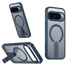 Etui Fusion Hybrid do Google Pixel 10 Pro XL, do MagSafe, z podstawką, niebieskie