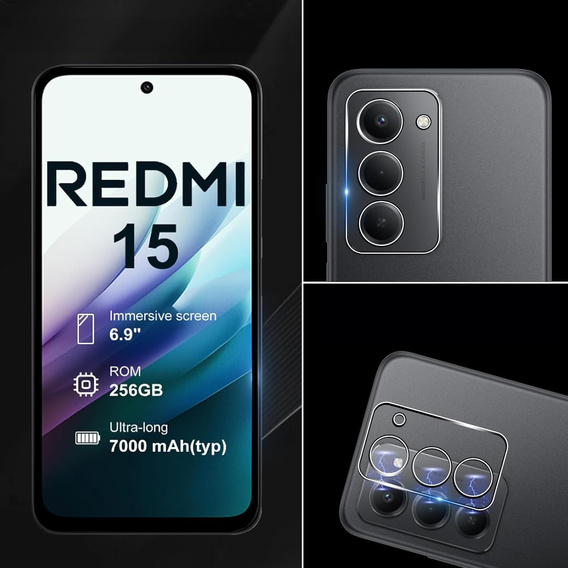 2x Szkło Hartowane ERBORD na aparat do Realme C71 – ochrona aparatu bez kompromisów