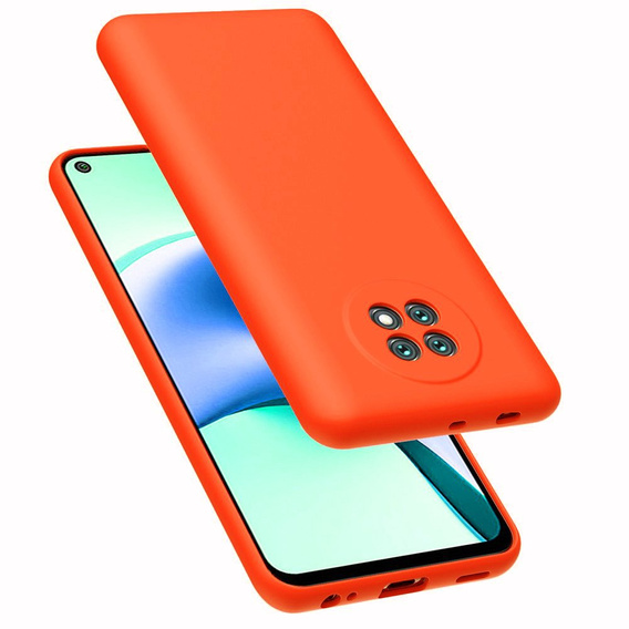 Etui do Xiaomi Redmi Note 9T 5G, Silicone Lite, czerwone