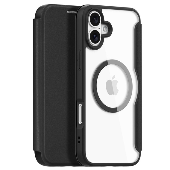 Etui Dux Ducis do iPhone 16, Skin X Pro, MagSafe, czarne