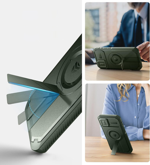 Etui Dexnor MagSafe z osłoną aparatu do iPhone 16 Plus