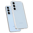 Etui Spigen do Samsung Galaxy S24 FE, Ultra Hybrid, przezroczyste + Szkło Hartowane 9H
