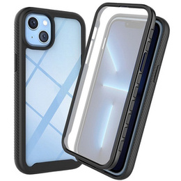 Etui do iPhone 14 Plus, Shockproof, z folią, czarne