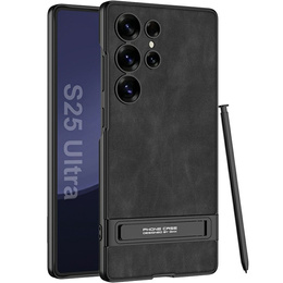 Etui do Samsung Galaxy S25 Ultra GKK – matowe, z podstawką – czarne