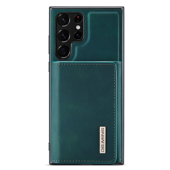 Etui do Samsung Galaxy S23 Ultra, DG.MING 2in1, zielone