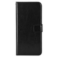 Etui z klapką do Infinix Note 12 5G, Crazy Horse Wallet, czarne