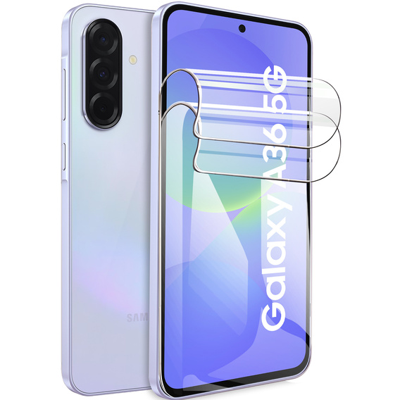 2x Folia Hydrożelowa ERBORD do Samsung Galaxy A36 5G – elastyczna ochrona ekranu na co dzień
