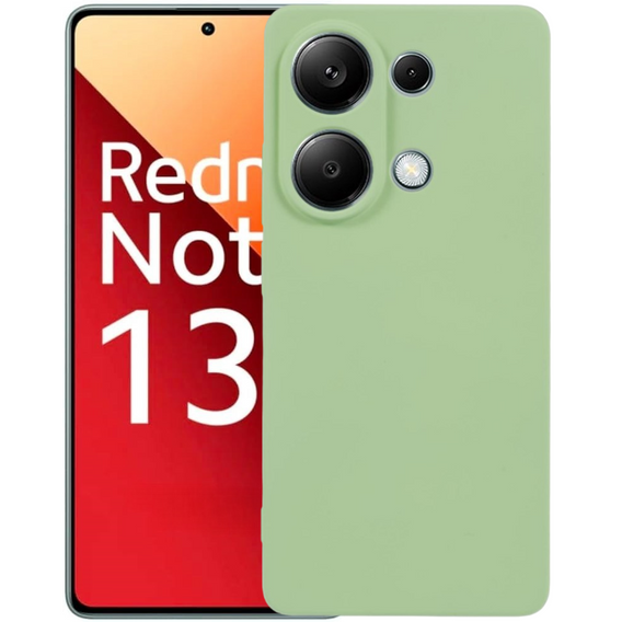 Etui do Xiaomi Redmi Note 13 Pro 4G / Xiaomi Redmi Note 14S / Xiaomi Poco M6 Pro 4G, Silicone Lite, zielone