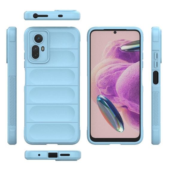 Etui do Xiaomi Redmi Note 12S, Gaming Shockproof, niebieskie
