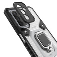Etui ERBORD Kickstand Honeycomb do Samsung Galaxy M52 5G, Grey