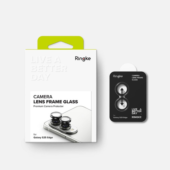 Ringke Camera Frame Protector do Samsung Galaxy S25 Edge – Czarny