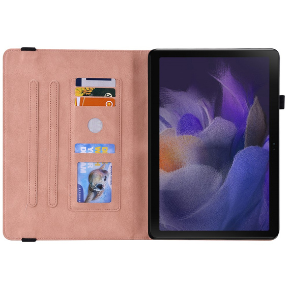 Etui Butterfly z podstawką i kieszonkami do Samsung Galaxy Tab A11+