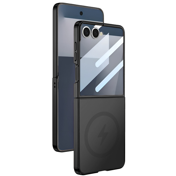 Etui do Samsung Galaxy Z Flip7 5G, do MagSafe, czarne