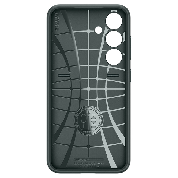 Etui Spigen do Samsung Galaxy S24, Optik Armor, Zielone