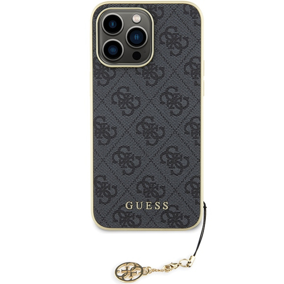 Etui Guess 4G Charms z zawieszką do iPhone 15 Pro