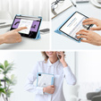 Etui do iPad Pro 13" 2024 (7 gen.), Dux Ducis TOBY, niebieskie