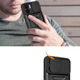 Etui pancerne do Xiaomi Redmi A1 4G / A2 4G, CamShield Slide, czarne