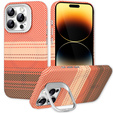 Etui do iPhone 14 Pro Max, Frame Kickstand, do MagSafe, Sunset Orange