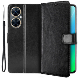 Etui z klapką do Huawei Nova 11i, Wallet, czarne