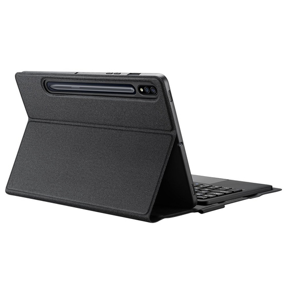 Etui z klawiaturą do Samsung Galaxy Tab S7 / S8, Dux Ducis Magnetic Keyboard, czarne