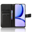 Etui z klapką do Realme Note 50, Wallet Smart Magnet, czarne