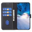 Etui z klapką do Samsung Galaxy S23 FE, BINFEN Wallet, czarne + szkło 9H