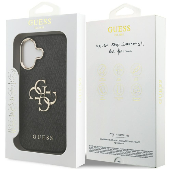 Etui GUESS 4G Big Metal Logo do iPhone 17