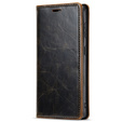 Etui z klapką do Samsung Galaxy S23, ERBORD Waxy Wallet, brązowe