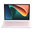 Etui z klawiaturą do Xiaomi Pad 5/5 Pro, różowe rose gold