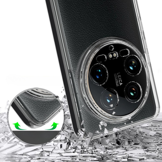 Etui do Xiaomi 14 Ultra, Fusion Hybrid, przezroczyste