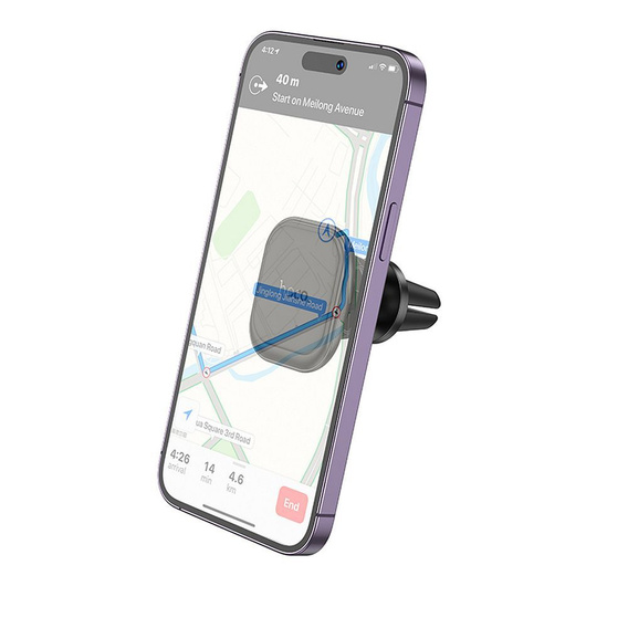 HOCO CA52 magnetyczny uchwyt do kratki wentylacyjnej – stabilny i kompaktowy, kolor czarny