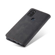 Etui CASEME do Samsung Galaxy M21, Leather Wallet Case, czarne