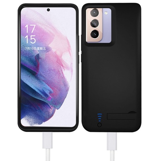 Etui z Baterią 4800mAh do Samsung Galaxy S21, czarne