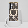Etui GUESS Magnetic IML Peony do Samsung Galaxy S25