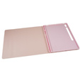 Etui z klawiaturą do Galaxy Tab S7+ Plus / S8+ Plus /S7 FE T730 T733, Pen Slot, różowe rose gold