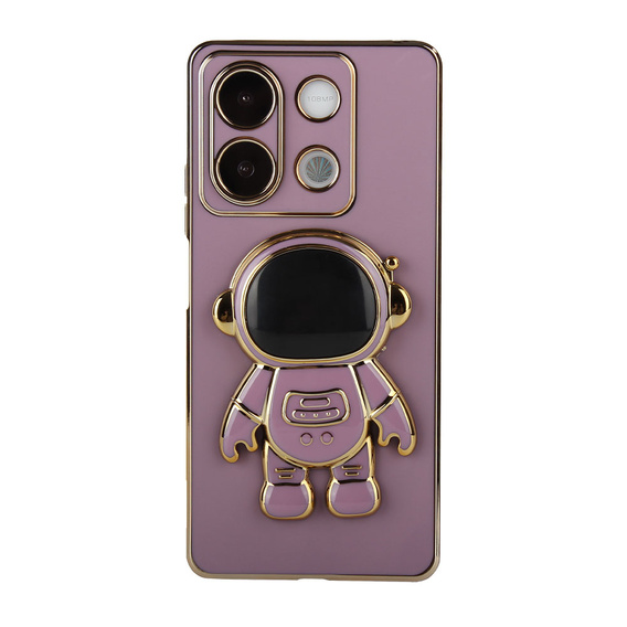 Etui do Xiaomi Redmi Note 13 5G, Astronaut, fioletowe + Szkło Hartowane 9H