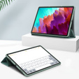 Etui do Lenovo Tab P12, Smartcase z miejscem na rysik, zielone