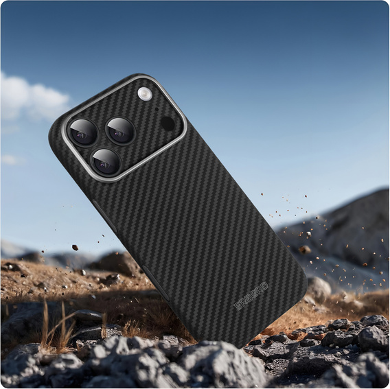 Etui ERBORD Full Kevlar do MagSafe do iPhone 17 Pro