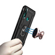 Etui pancerne do Huawei P Smart Z, Nox Case Ring, czarne