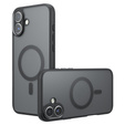 Etui Matt Case do iPhone 17, do Magsafe, matowe, czarne