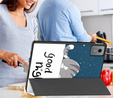 Etui do Lenovo Idea Tab 11" 2025 TB336FU TB336ZU, z funkcją podstawki, Smartcase, Śpiący kot