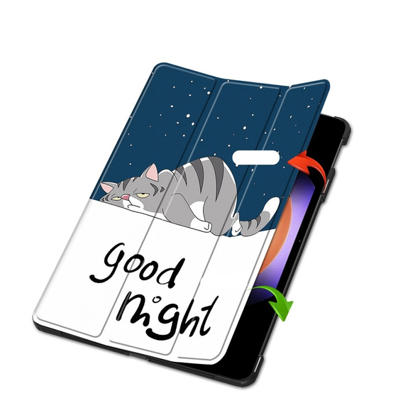 Etui do Xiaomi Pad 6S Pro 12.4, Smartcase, cat