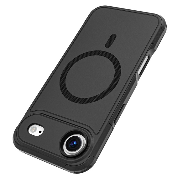 Etui MagForce do iPhone 17 Air, do MagSafe, pancerne, czarne