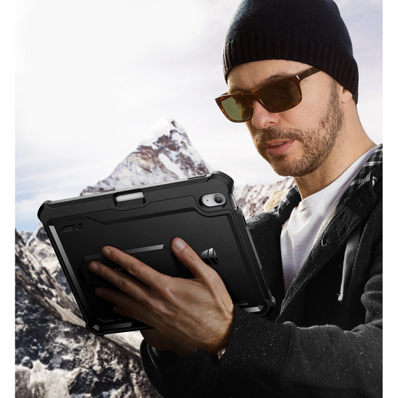 Etui pancerne do iPad 11" 2025 A16 (11 gen.) / iPad 10.9" 2022 (10 gen.), Dexnor Full Body, czarne