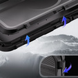 Etui wodoodporne z MagSafe do iPhone 16 Pro, SHELLBOX M Series Waterproof Case