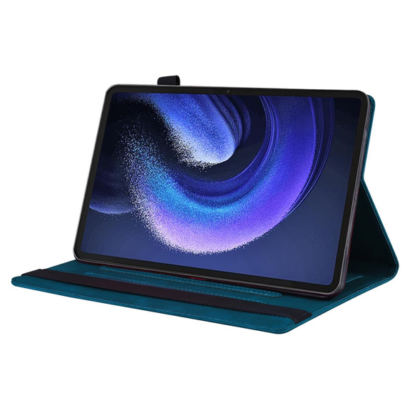 Etui do Xiaomi Pad 6, Classic, z miejscem na rysik, niebieskie